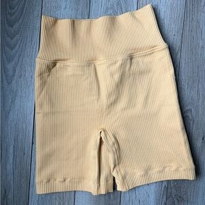Sarah’s Day X White Fox Mango Ribbed Biker Shorts SDXWFA